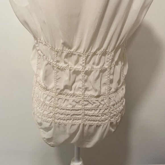 VINTAGE JEAN PAUL GAULTIER DRAPED SHEER BODYSUIT - Picture 8 of 12